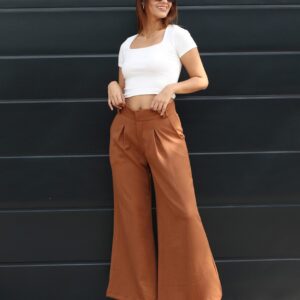 AyE Pantalon Solange Camel