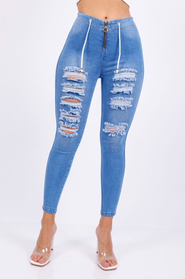 AyE Jean Mujer Verano Azul Claro