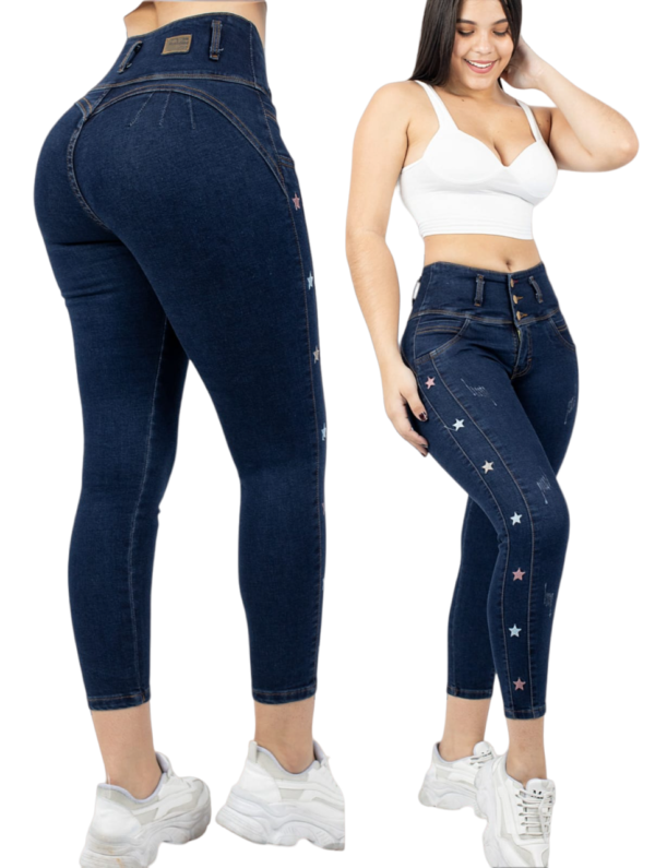 AyE Pantalon Jean Cadera Azul