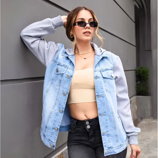 AyE Denim Casaca Oversize Kelly
