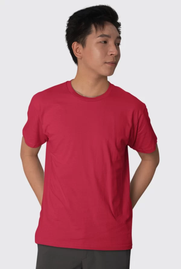 AyE polo Básico rojo de algodón jersey 30/1