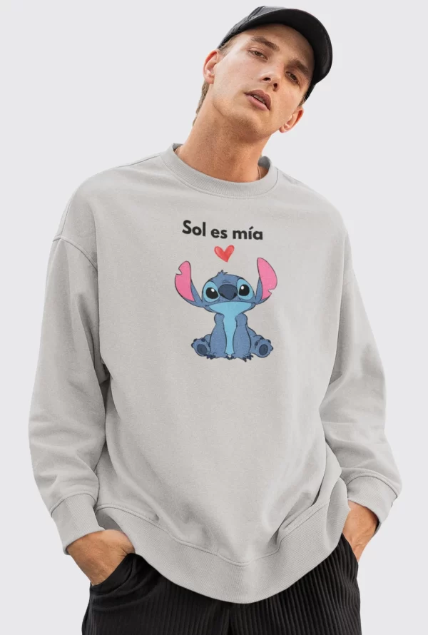 Sweater Melange Personalizado Unisex – DTF A4 – AyE Boutique Perú