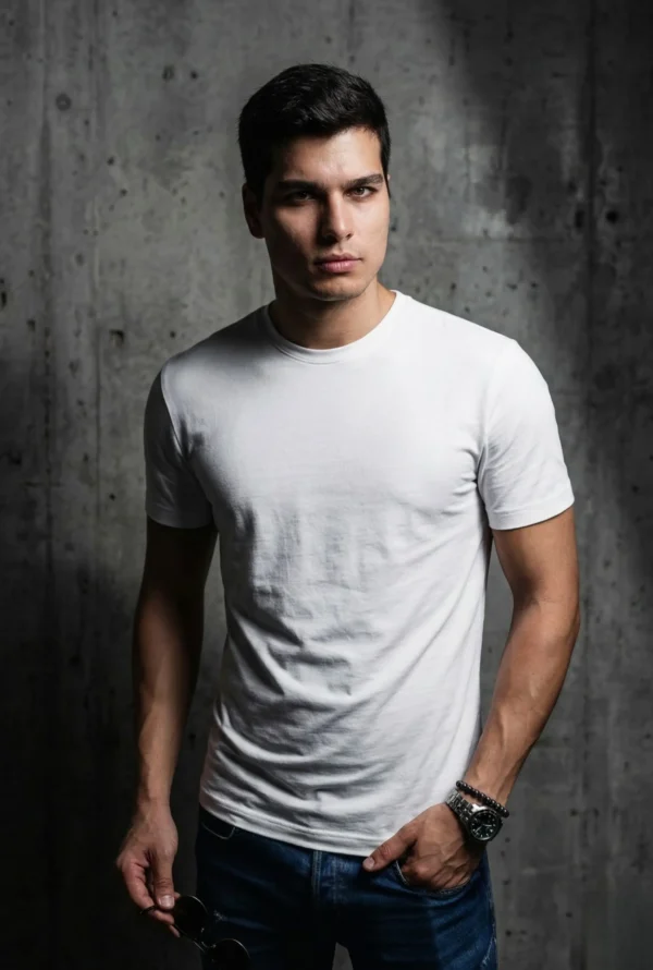 Polo Blanco Hombre - Algodón Pima Premium - AyE Boutique