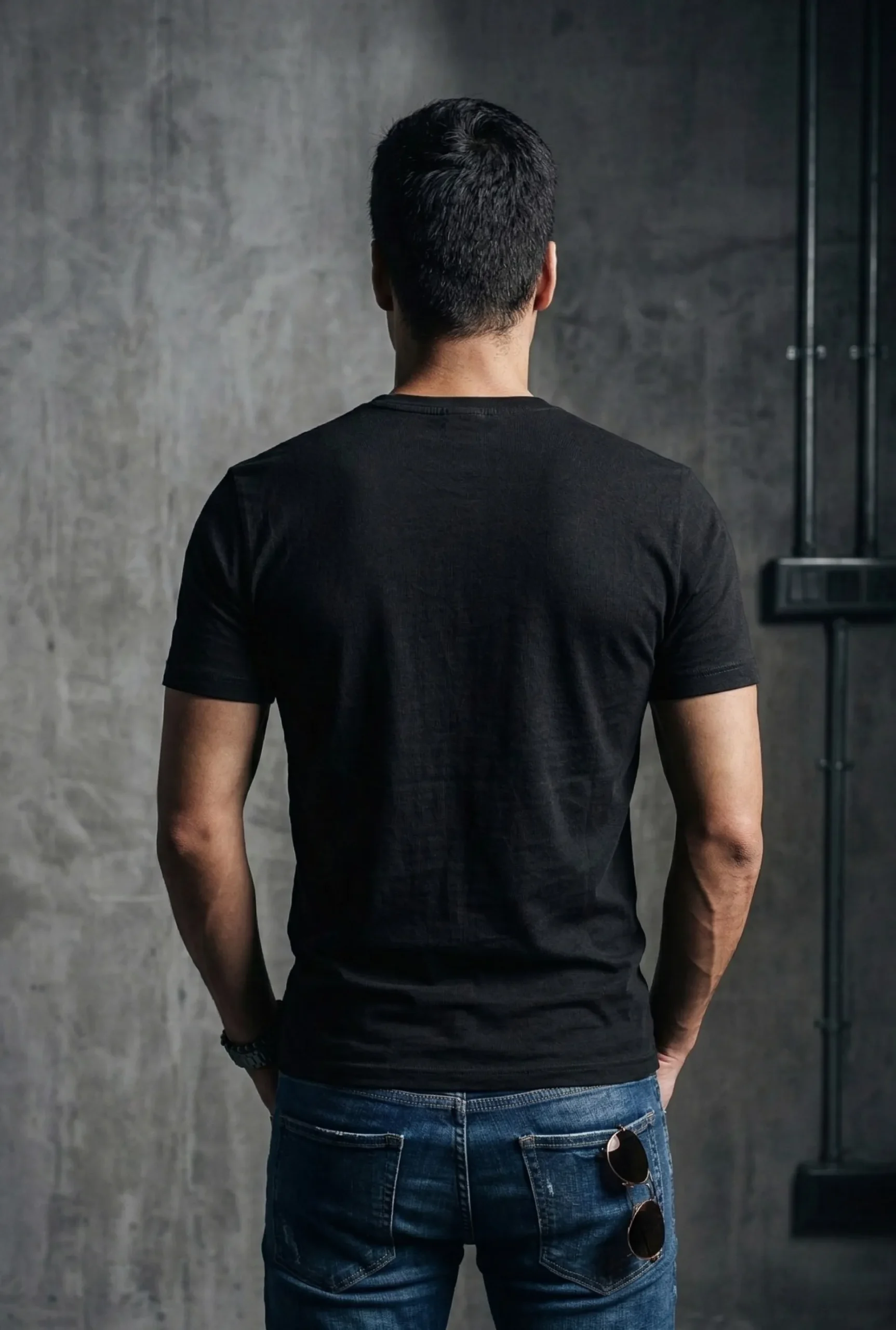 Polo Negro Hombre - Algodón Pima Premium - AyE Boutique Polo Negro Hombre - Algodón Pima Premium - AyE Boutique