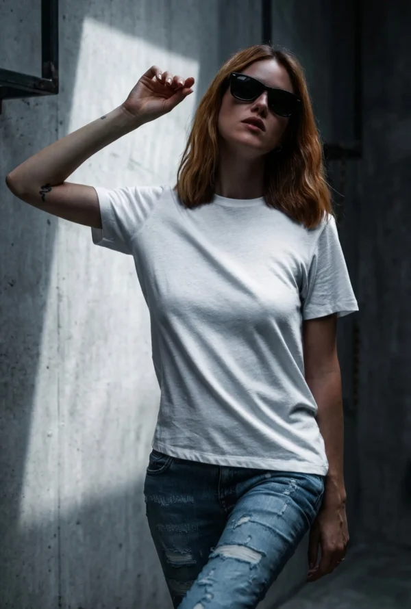 Polo Blanco Mujer - Algodón Pima Premium - AyE Boutique